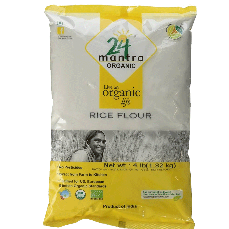 Picture of 24 Mantra Organic Rice Flour - 4lb