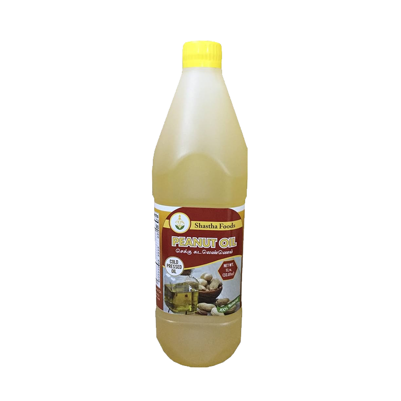 Picture of Shastha Peanut Oil Cold Pressed Chekku - 1lt