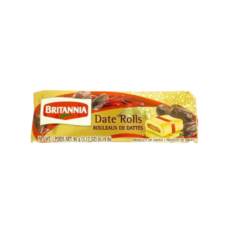 Picture of Britannia Date Rolls - 90g