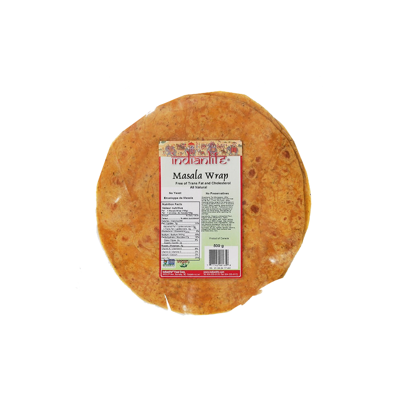 Picture of Indianlife Masala Wrap FRZ - 500g