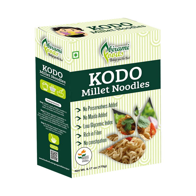 Picture of Abirami Kodo Millet Noodles -175g