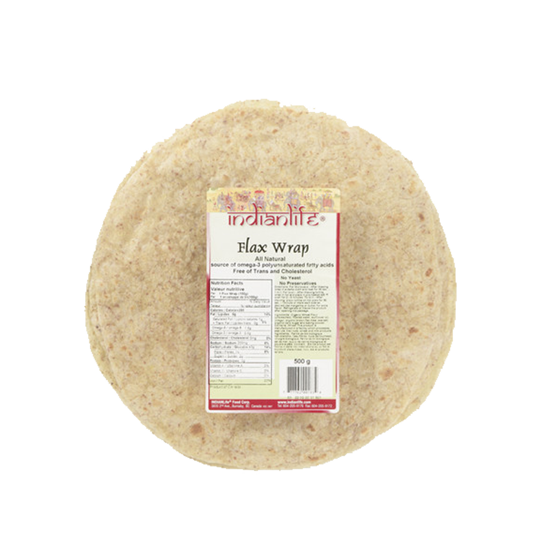 Picture of Indianlife Flax Wrap FRZ - 500g