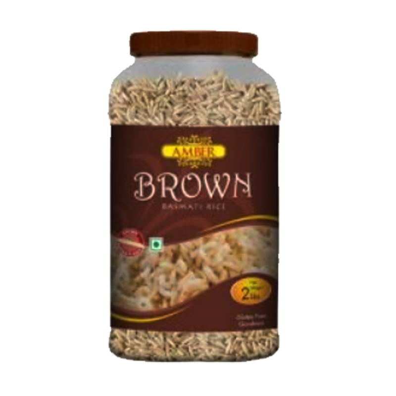 Picture of Amber Brown Basmati Rice - 10lb
