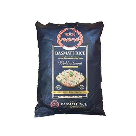 Picture of Zafarani Reserve Basmati Rice - 10lb