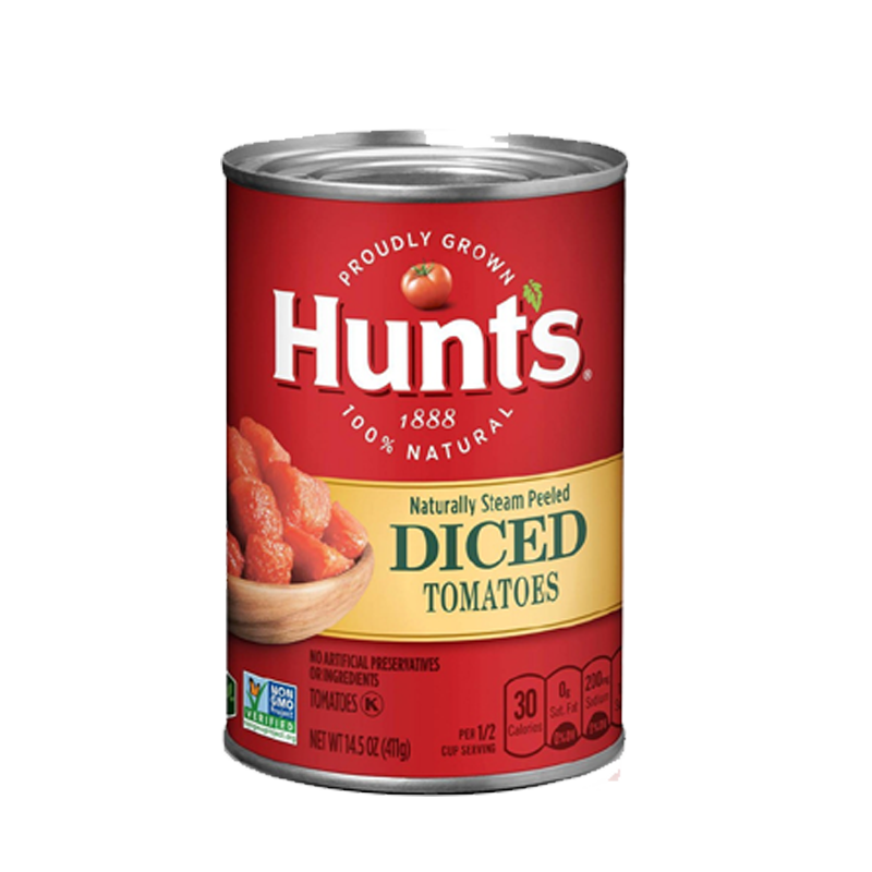Picture of Hunts Organic Tomato Diced - 411g