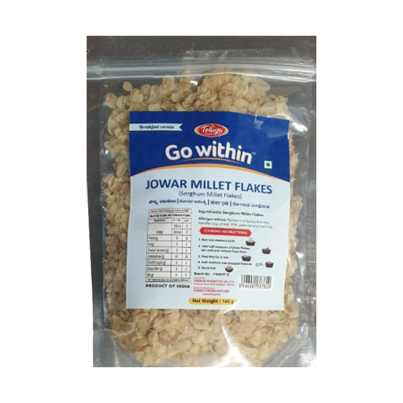 Picture of Telugu Foods Jowar Millet Flakes - 4oz