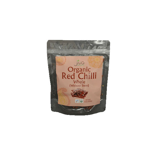 Picture of Jiva Organic Red Chilli Whole-3.5oz