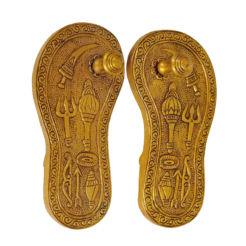 Picture of Brass Charan Paduka - Ea