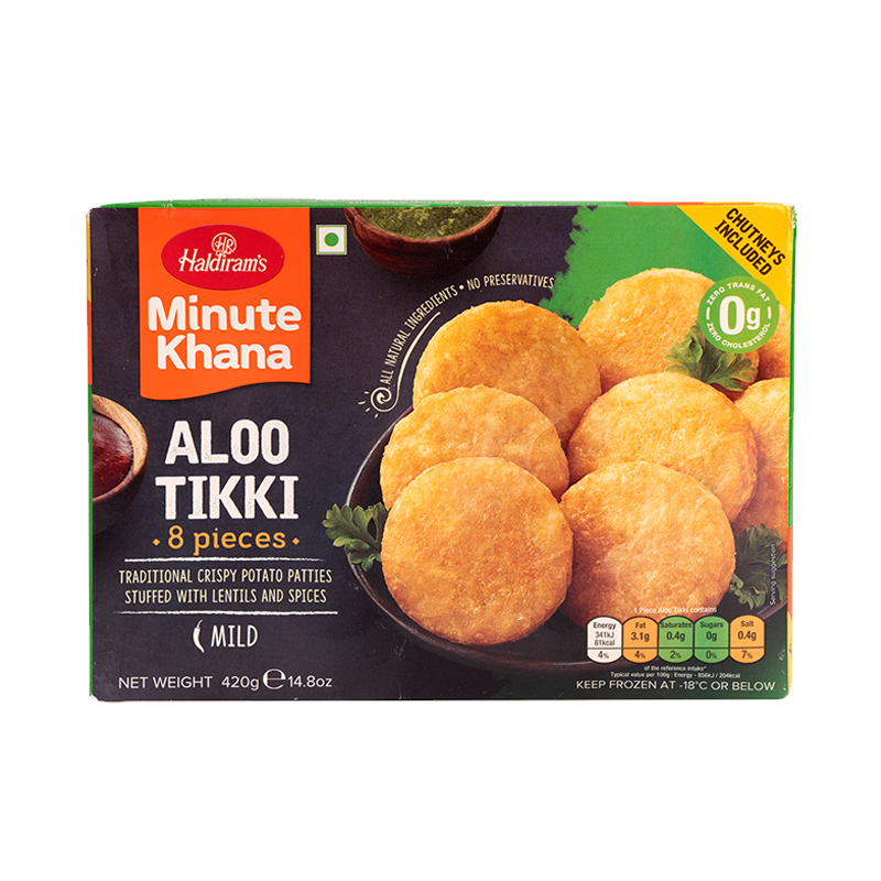 Picture of Haldirams Aloo Tikki FRZ - 420g*8