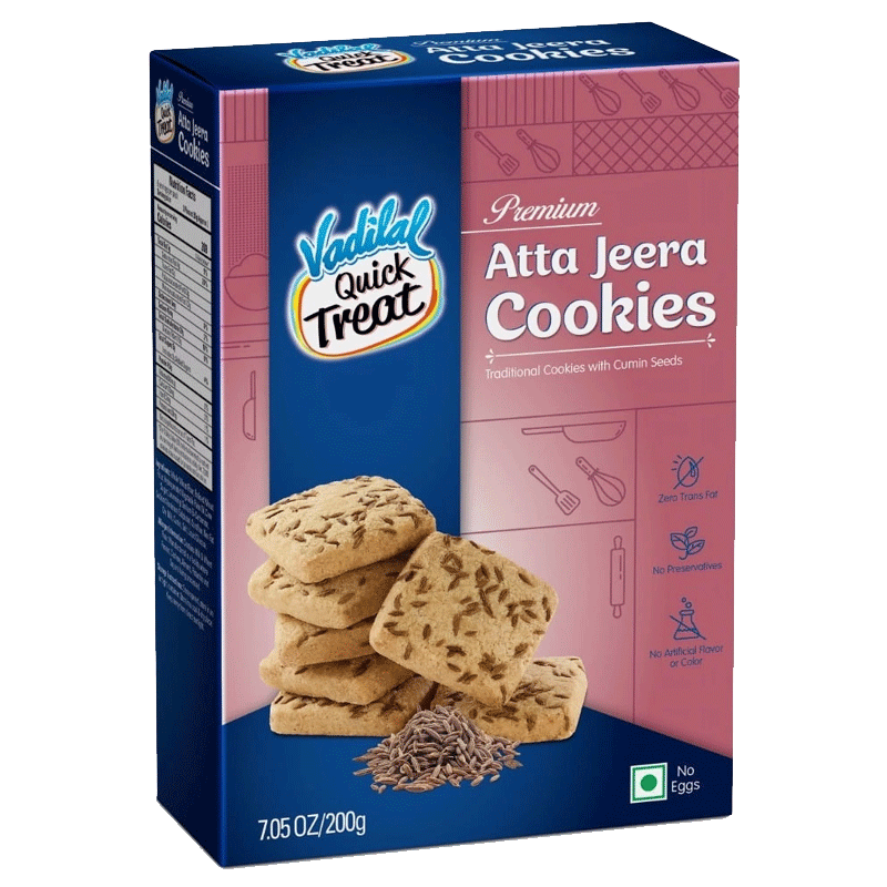 Picture of Vadilal Cookies Atta Jeera - 200g