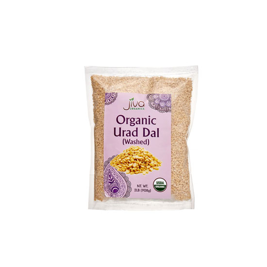Picture of Jiva Organic Urad Dal Washed White - 2 Lb