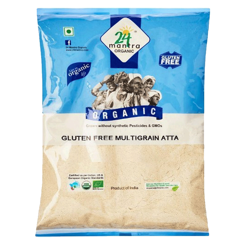 Picture of 24 Mantra Organic Atta Gluten Free Multigrain - 4kg