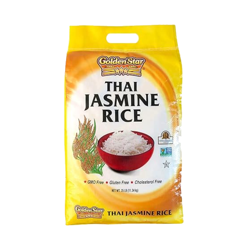 Picture of Golden Pak Thai Jasmine Rice - 25lb