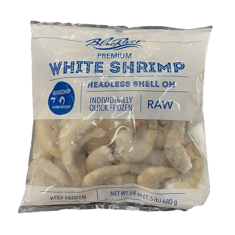 Picture of Blue River White Shrimp FRZ - 680g