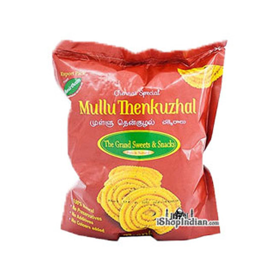 Picture of Grand Sweets And Snacks Mayuri Mullu Thenkuzhal Murukku-250g