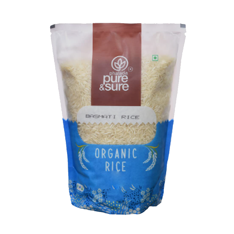 Picture of Pure & Sure Org Basmati Rice - 10Lb