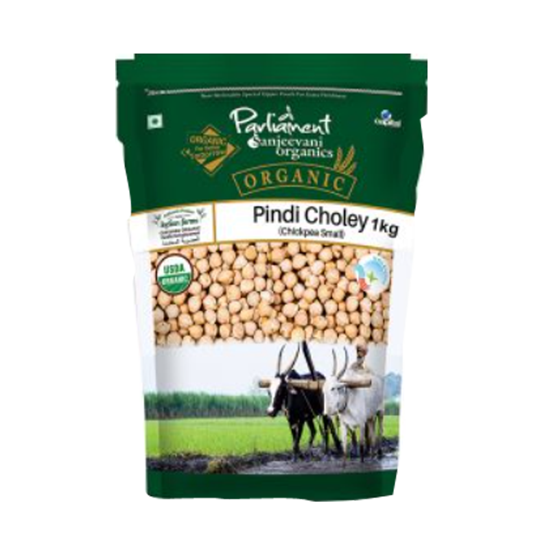 Picture of Parliament Sanjeevani Organic Pindi Choley - 4lb