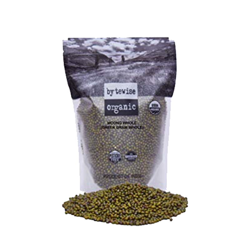 Picture of Bytewise Organic Moong Green Whole - 3.5lb