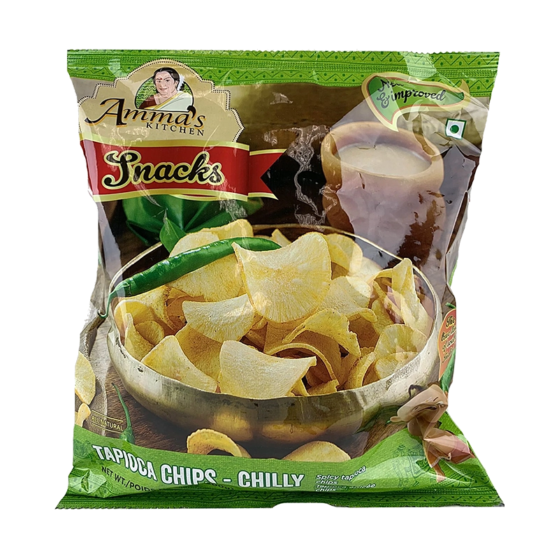 Picture of Ammas Kitchen Tapioca Chips Chilly - 200g