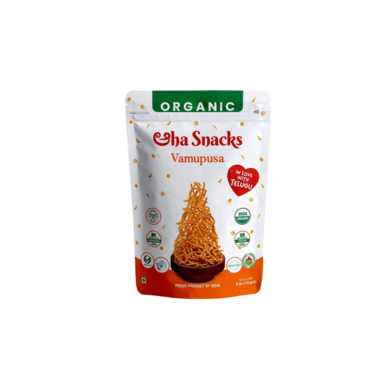 Picture of Aaha Snacks Organic Vamupusa - 170g