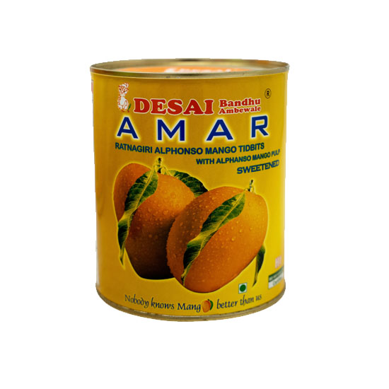 Picture of Desai Amar Al Mango Pulp Sweetened-850g