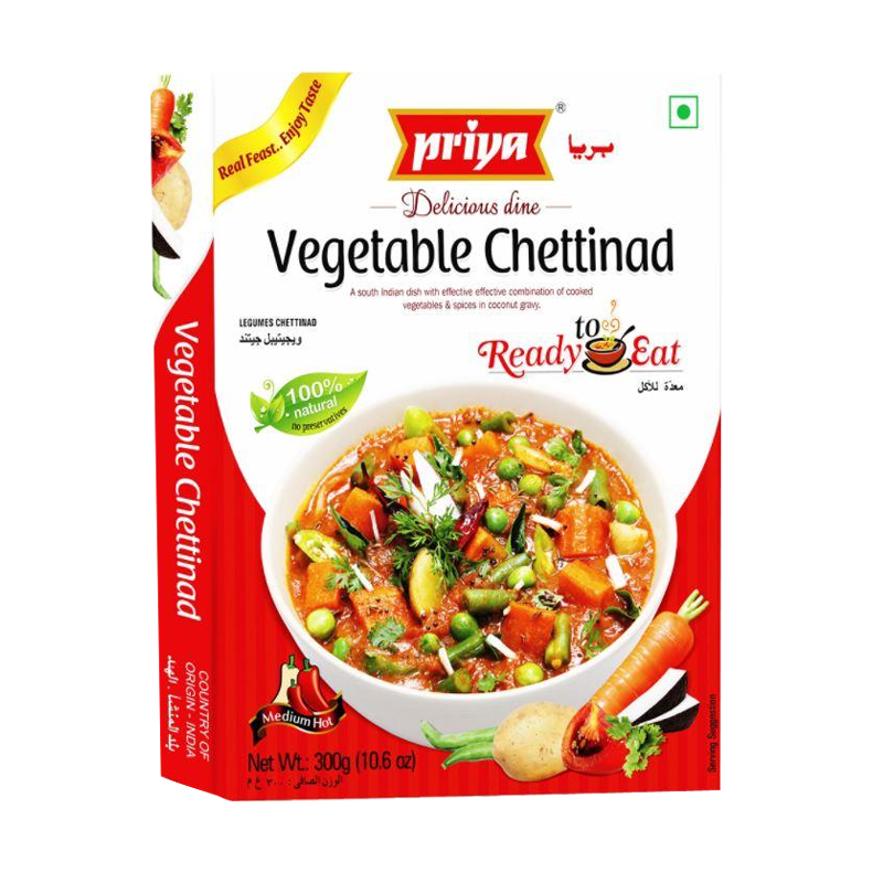 Picture of Priya Vegetable Chettinad RTE - 300g