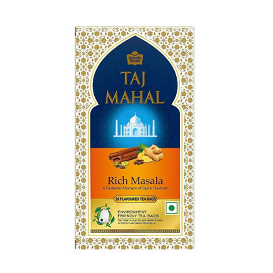 Picture of Brooke Bond Taj Mahal Rich Masala Tea Bags - 50g*25