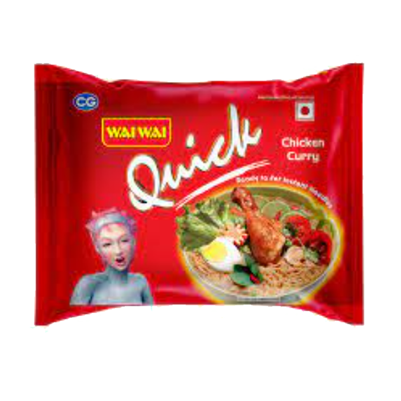 Picture of Wai Wai Quick Chicken Curry Noodles - 75g