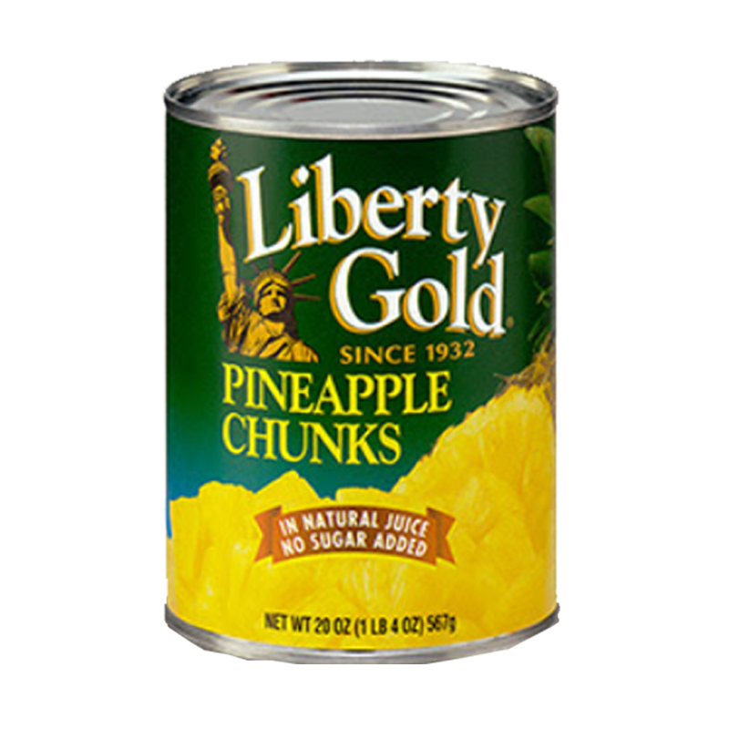 Picture of Liberty Gold Pineapple Chunks - 20oz