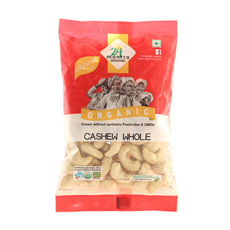 Picture of 24 Mantra Organic Cashew Whole - 7oz