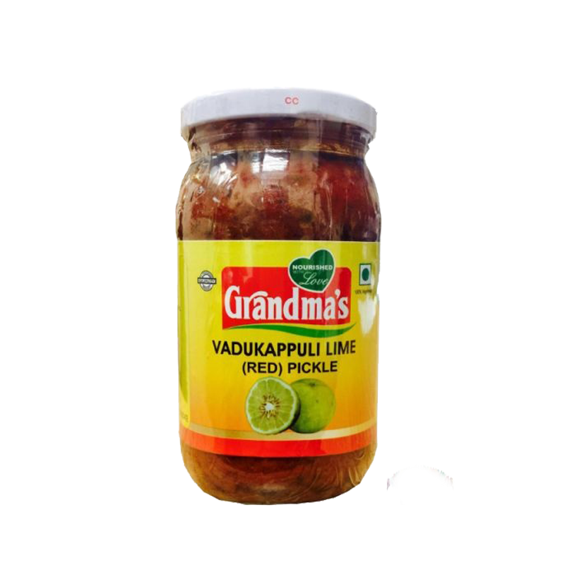 Picture of Grandmas Vadukappuli Lime Red Pickle - 400g