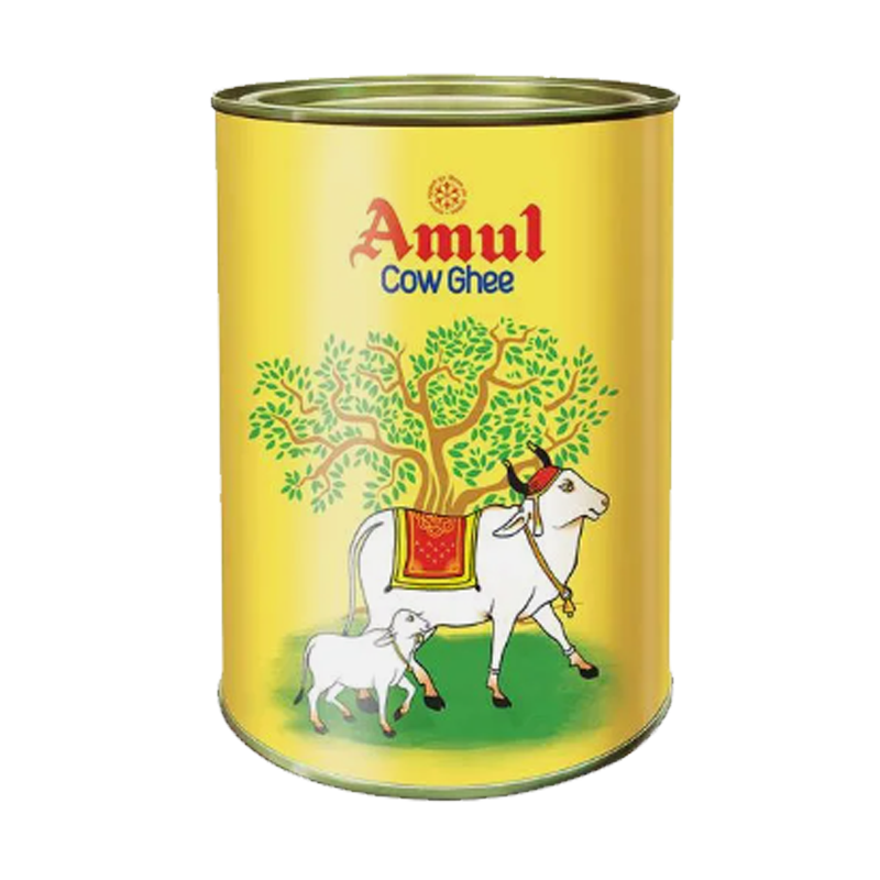 Picture of Amul Cow Ghee Tin Yellow - 1lt