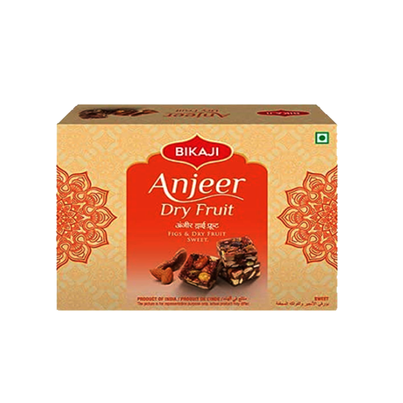 Picture of Bikaji Anjeer Dry Fruit Burfee FRZ - 250g