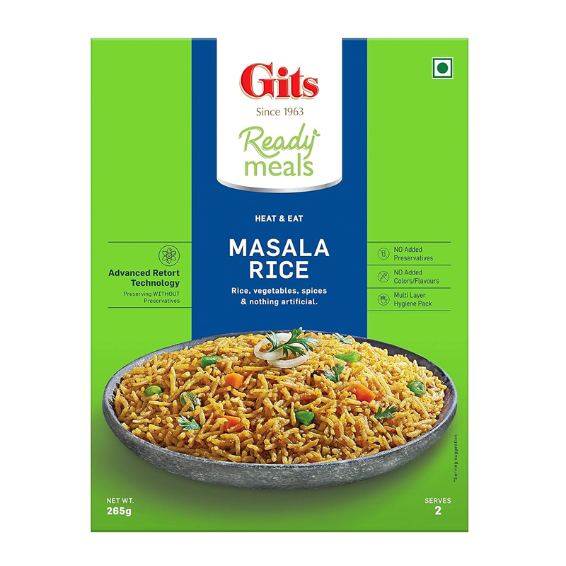 Picture of Gits Masala Rice RTE - 285g
