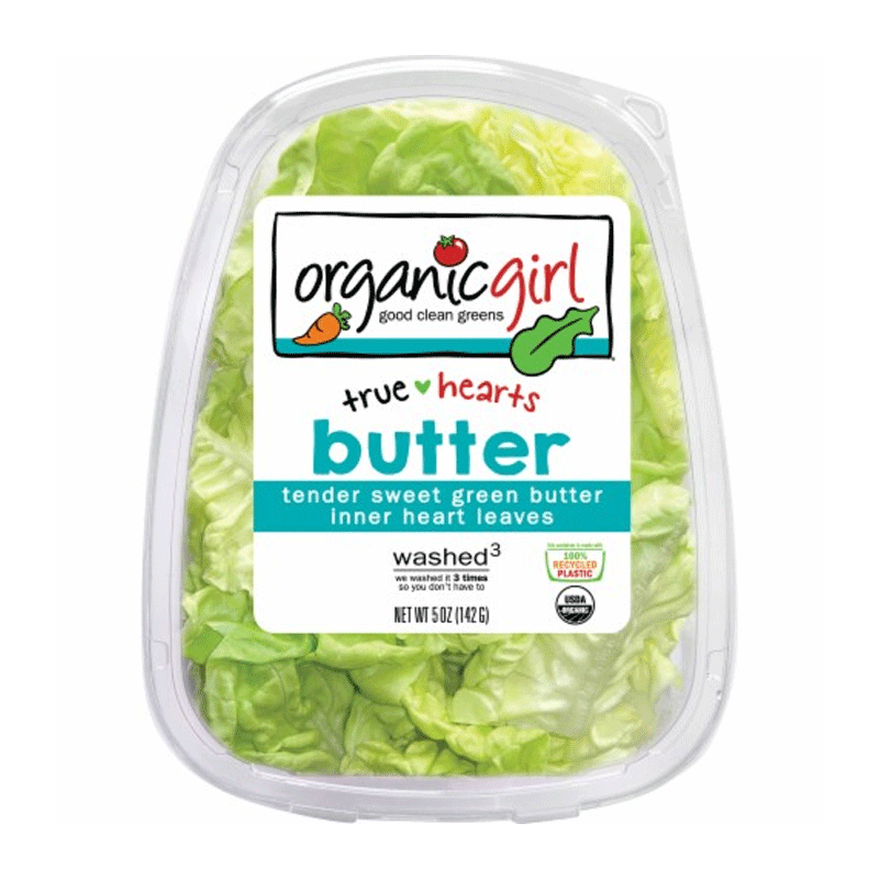 Picture of Girl True Hearts Organic Butter Lettuce - 5oz
