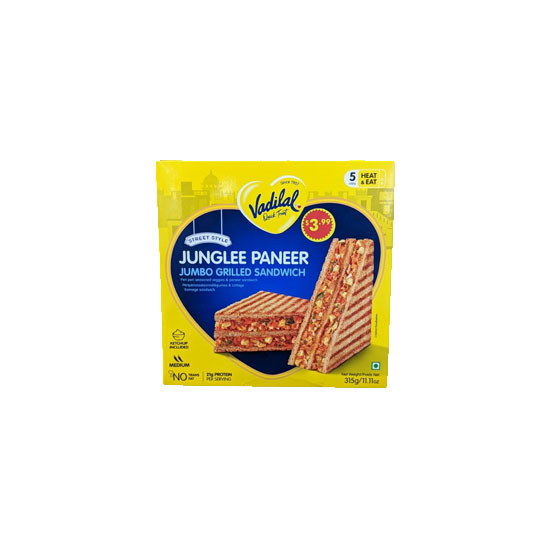 Picture of Vadilal Junglee Paneer Grilled Sandwich - 315g