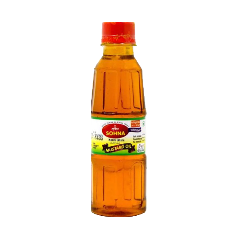 Picture of Sohna Kachi Ghani Mustard Oil - 500ml