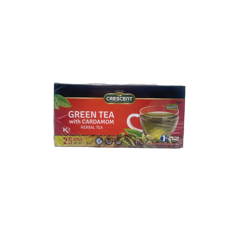 Picture of Crescent Green Tea With Cardamom - 1.78Oz*25