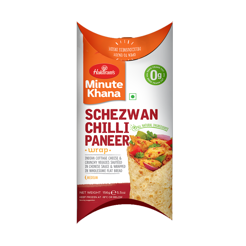 Picture of Haldirams Chili Paneer Desi Wrap FRZ - 156g