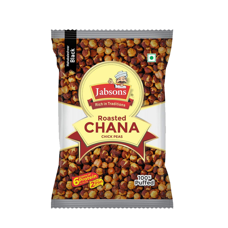 Picture of Jabsons Roasted Mahabaleshwar Chana Salted Jar - 1kg