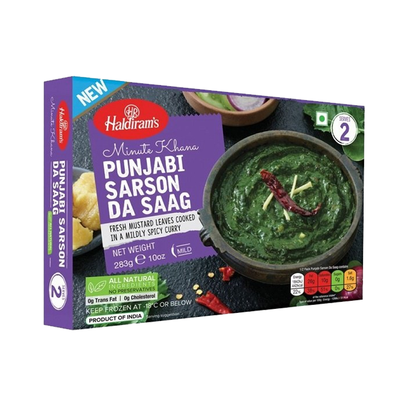 Picture of Haldirams Punjabi Sarson Da Saag FRZ - 283g