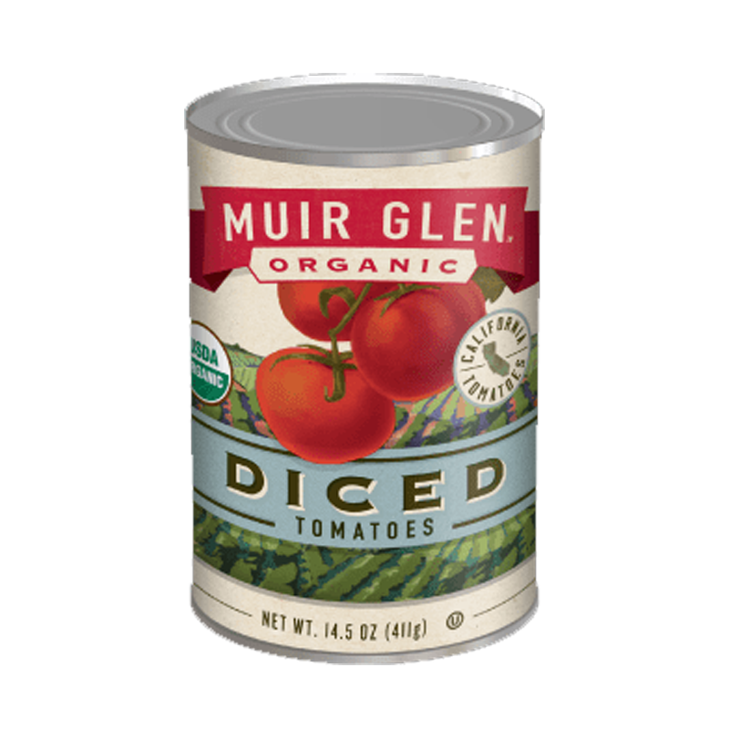 Picture of Muirglen Organic Tomato Diced - 411g