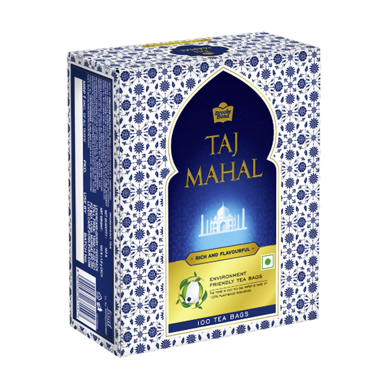 Picture of Brooke Bond Taj Mahal Tea Bags - 200g*100
