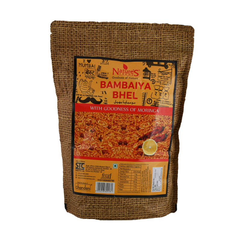 Picture of Natures Treat Bambaiya Bhel with Goodness of Moringa - 160g