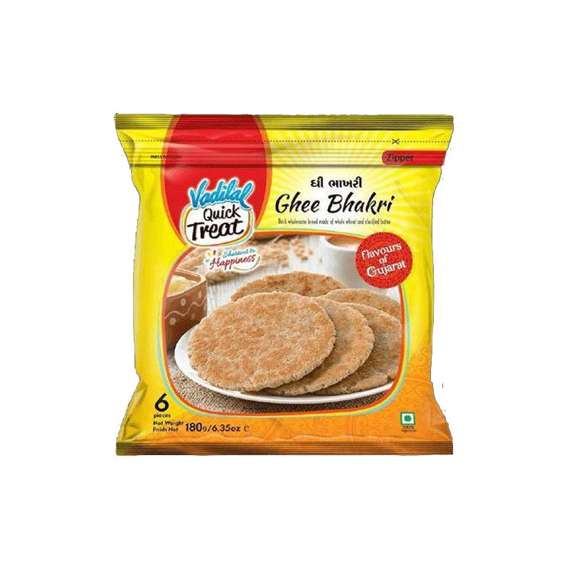 Picture of Vadilal Ghee Bhakri Bread FRZ - 180g