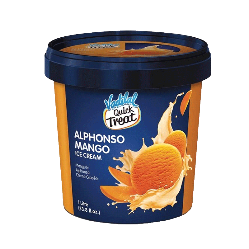 Picture of Vadilal Kulfi King Double Mango Alphonso Ice Cream FRZ - 1lt