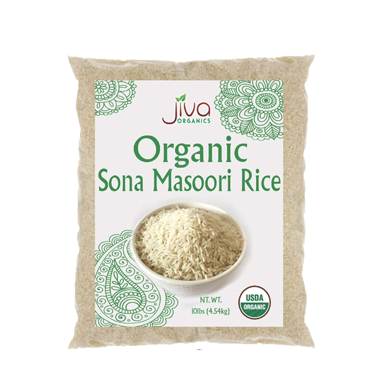 Picture of Jiva Organic Sona Masuri Hand Pounded Rice - 10lb