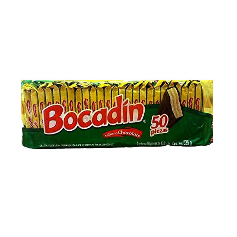 Picture of Bocadin Wafer with Chocolate - 51g