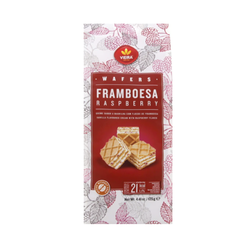 Picture of Vieira Raspberry Wafers - 125g