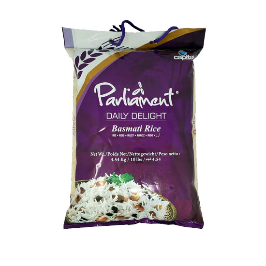 Picture of Parliament Daily Delight Basmati Rice-10lb